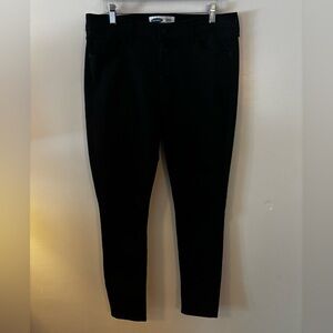 Old Navy Black Rockstar Super Skinny Tall Jeans